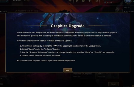 League Of Legends Has Now Enable