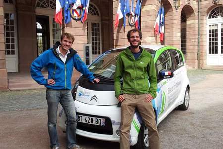 Y el Citroën C-Zero de la 'Electric Odissey' completó la vuelta al mundo