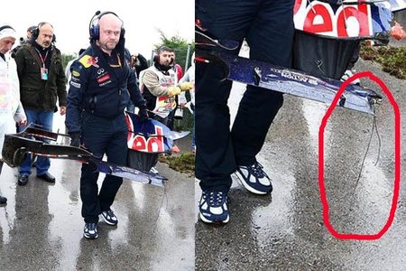 GP de Turquía F1 2011: ¿el secreto de la flexibilidad del alerón delantero de Red Bull al descubierto?