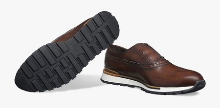 Entre un sneaker y un wingtip, éstos zapatos de Berluti son el must definitivo de invierno