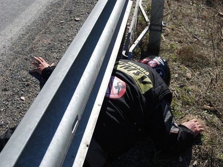 simulacion de accidente 