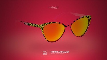 Gafas de sol de Italia Independent: print animal en vivos colores