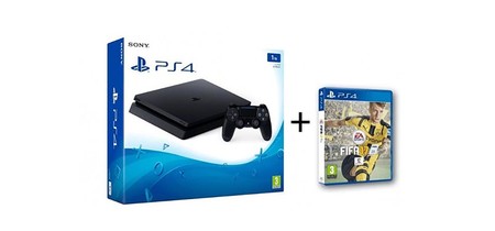 PS4 de 1Tb + FIFA 17, a 293,95 euros en eBay