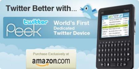 ¿Loco por Twitter? TwitterPeek es tu dispositivo