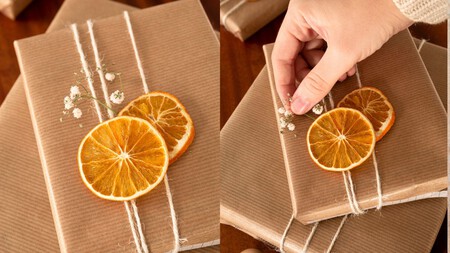 Aprende a deshidratar cítricos fácil y rápido para decorar tus regalos de Navidad y darles un toque original