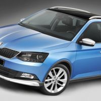 Škoda viste de SUV al pequeño Fabia Combi