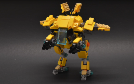 Overwatch: con piezas de LEGO y este videotutorial puedes montar un mini-meca como el de D.Va