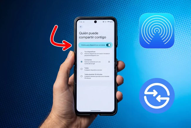 Quick Share Airdrop Proteccion
