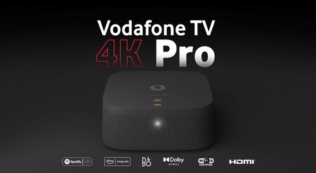 Llega el Vodafone TV 4K Pro, un descodificador 'todo en uno' con Dolby Atmos, HDR y Alexa por 5 euros al mes