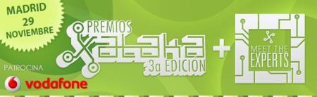 Sigue hoy en streaming directo los Premios Xataka 2012 patrocinados por Vodafone