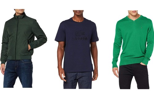 Chollos en tallas sueltas de jerseys, sudaderas, polos o chaquetas de marcas como Tommy Hilfiger, Lacoste, Levi's o Geox en Amazon