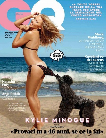 Kylie Minogue nos enseña el panderete: ¡y vaya panderete!