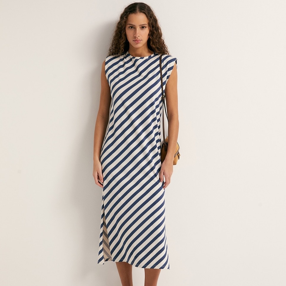 Vestido de rayas Sfera