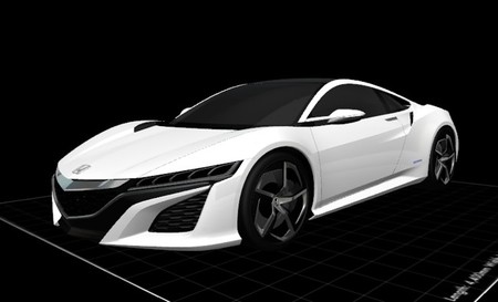 Honda NSX Concept 3D