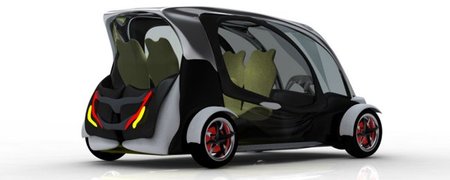 E1 Ecodrive: prototipo de taxi eléctrico diseñado para ser conducido por minusválidos
