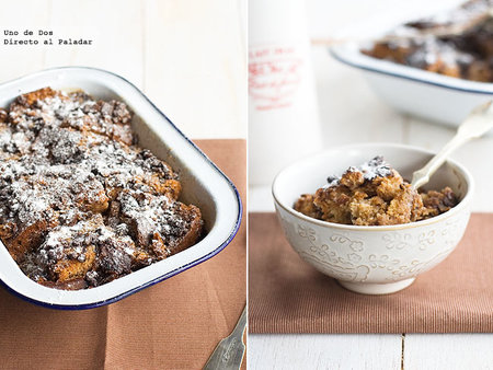 Pudin de panettone. Receta de aprovechamiento