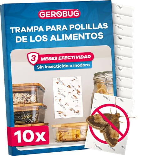 Gerobug Trampa Polillas Alimentos 10 Unidades