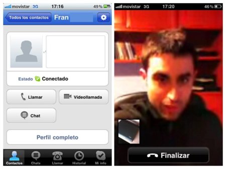 Skype 3.0 para iPhone ya disponible con videollamada Wi-Fi y 3G. Primeras impresiones.