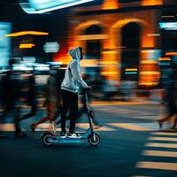 Repartía droga a domicilio subido a su patinete eléctrico. Le han cazado, pero a la Guardia Civil le ha costado bastante