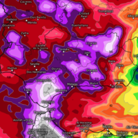 Andalucía ya está al límite y quedan horas y horas de lluvia: AEMET amplía los avisos rojos ante la virulencia de Leonardo