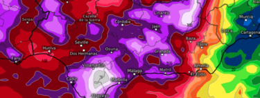 Andalusia is already at its limit and there are hours and hours of rain left: AEMET extends the red notices due to Leonardo's virulence
