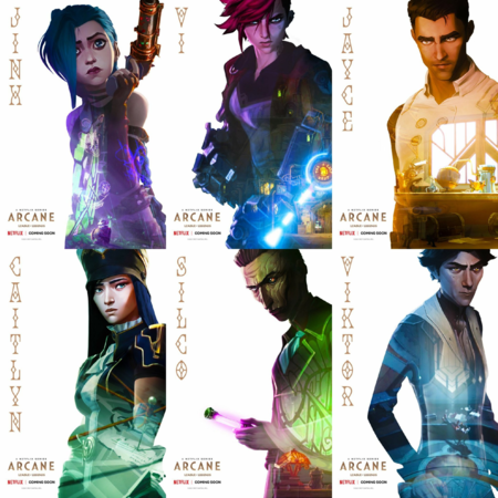 Personajes arcane explicación tráiler