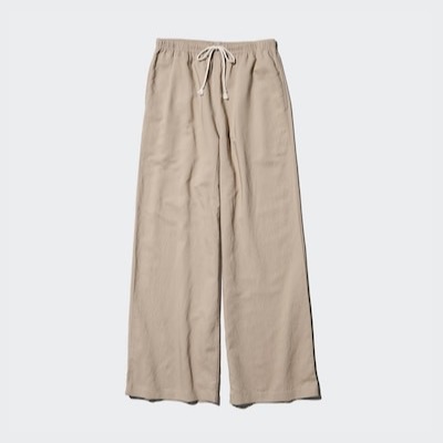 Pantalón de lino beige