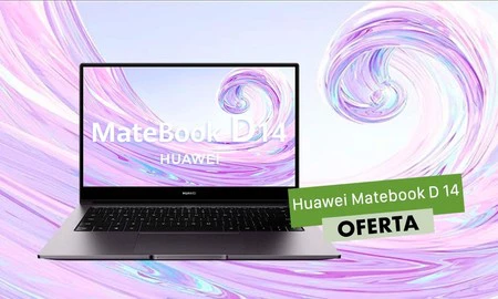 El Corte Inglés te deja el Huawei MateBook D 14 por 150 euros menos de lo que cuesta normalmente