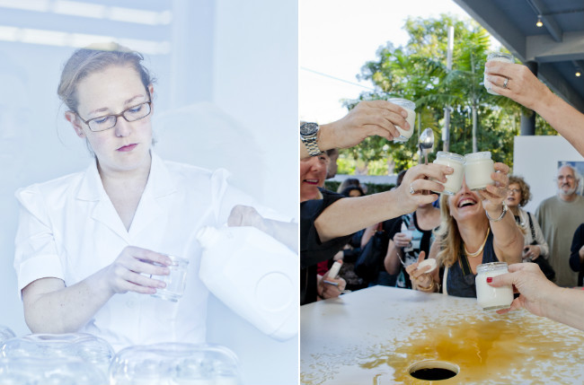 Incubation, yogur y miel