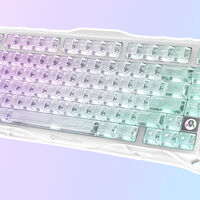 Como la máquina de escribir invisible: este teclado gamer transparente ahora está de oferta en México