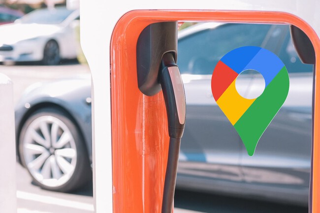 supercargadores tesla google maps