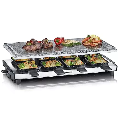 SEVERIN Raclette-Grill con piedra natural
