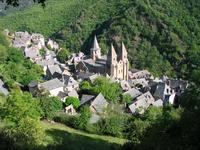 Conques, en Midi Pyrenées