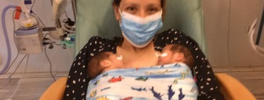 Una madre tiene a sus gemelas mientras estaba sedada en la UCI por el Covid-19 y al despertar no recuerda que estaba embarazada