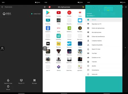 Android TV リモコン