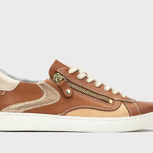 Zapatillas de mujer de piel con plantilla extraíble y acolchada Memory Foam

