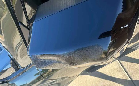 Lexus GX retrovisor derretido