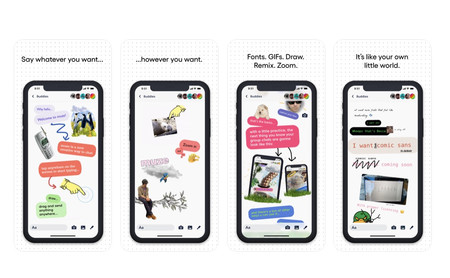 Anarquía en la mensajería: probamos una nueva app que facilita un lienzo infinito en el que expresarnos libremente