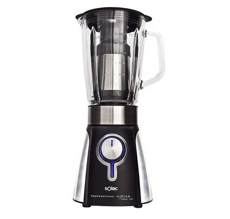 La batidora de vaso Solac BV5722 con jarra de vidrio de 1,5 litros está por 49,99 euros en Amazon