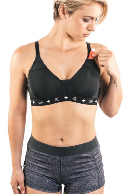 A Ultra Light Travel Bra Usb Pocket