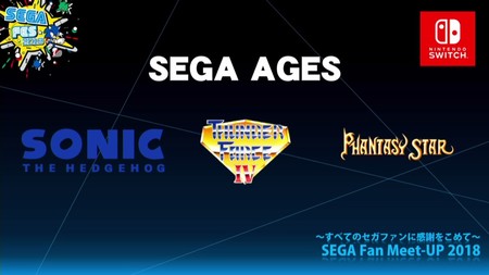 SEGA Ages, un recopilatorio de juegos clásicos de SEGA, llegará en verano a Nintendo Switch