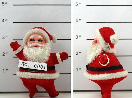 Papa Noel con grilletes, Reyes Magos en el cuartelillo