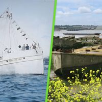 Ante la falta de acero, los barcos de la Segunda Guerra Mundial se comenzaron a construir con un material poco usual: hormigón 