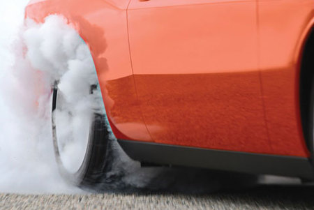 Dodge Challenger SRT8 Burnout