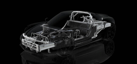 Chasis del Alfa Romeo 4C