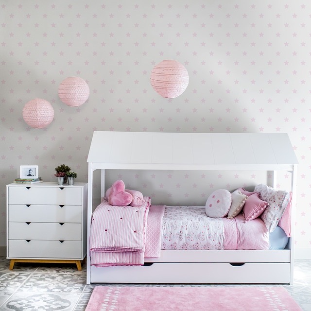 Papel pintado infantil de estrellas