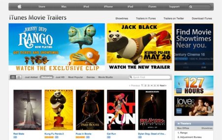 ¿Cómo llegaron los tráilers de cine a la web de Apple?