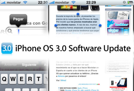 ¡El iPhone OS 3.0 ya está disponible para descargar en iTunes!
