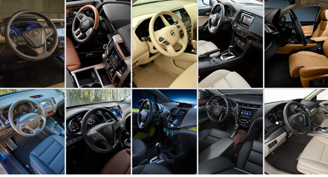 Los 10 mejores interiores de coches según Ward's Auto