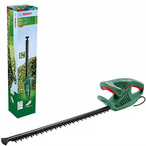 Bosch Tijeras cortasetos eléctrico EasyHedgeCut 55 (450 W, longitud de la cuchilla de 55 cm, embalaje en caja)